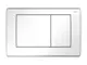TECE-TECEplanus-WC-Betaetigungsplatte-Weiss-glaenzend-Zweimengentechnik-9240324 gallery number 1